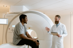 Patient waits for outpatient service