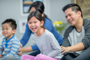 Kids laugh at April Fool's jokes