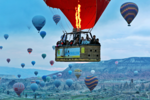 People on Hot Air Balloon