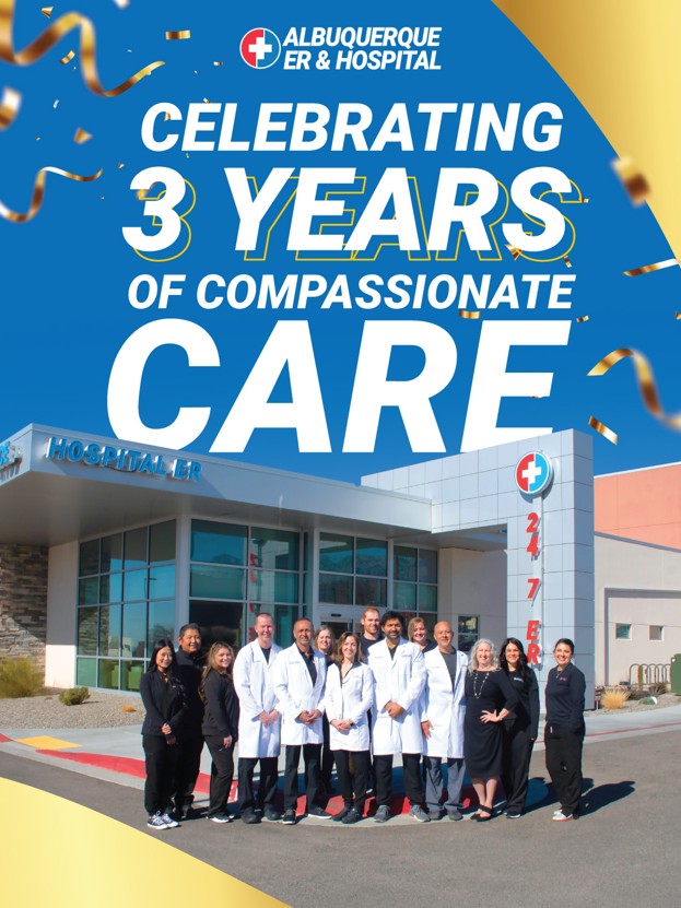 Albuquerque ER & Hospital - East Celebrates Three Years of Trusted Medical Care