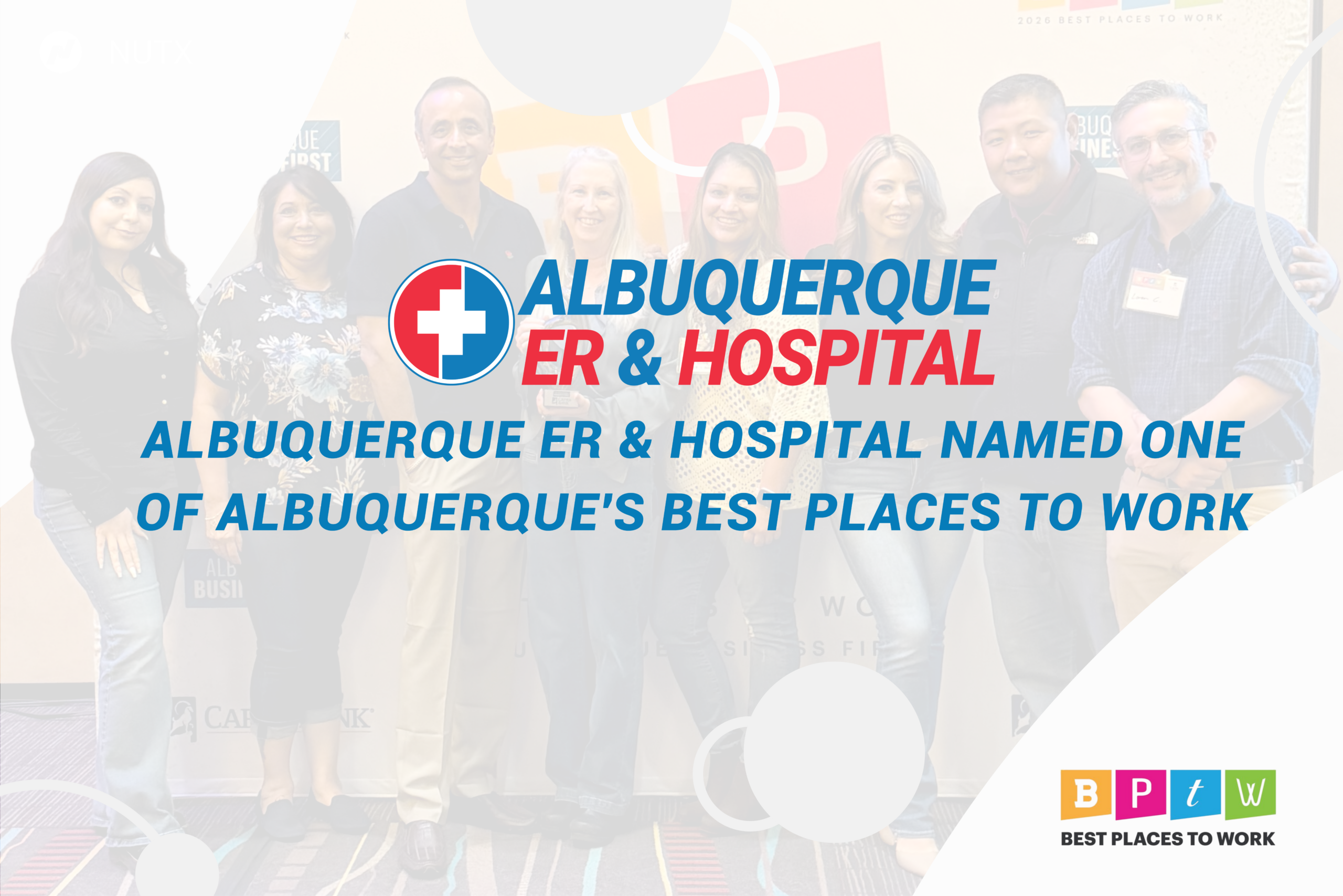 Albuquerque ER & Hospital Named One of Albuquerque's Best Places to Work
